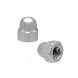 Ecrous borgnes monoblocs inox A2
