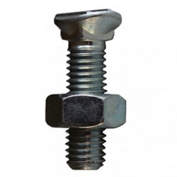 Boulon Tête ovale collet carré (TOCC) 8.8 zingué