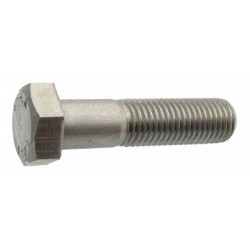 Vis à Tête Hexagonale inox A2 - filetage partiel