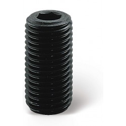 Vis sans tête à six pans creux à bout plat 45H brut